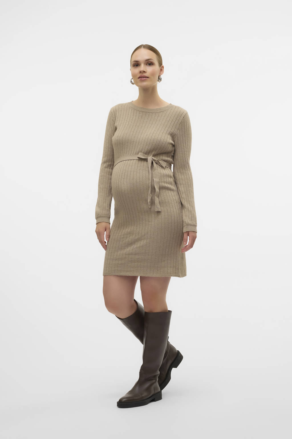 MAMALICIOUS zwangerschapsjurkMLRITA beige