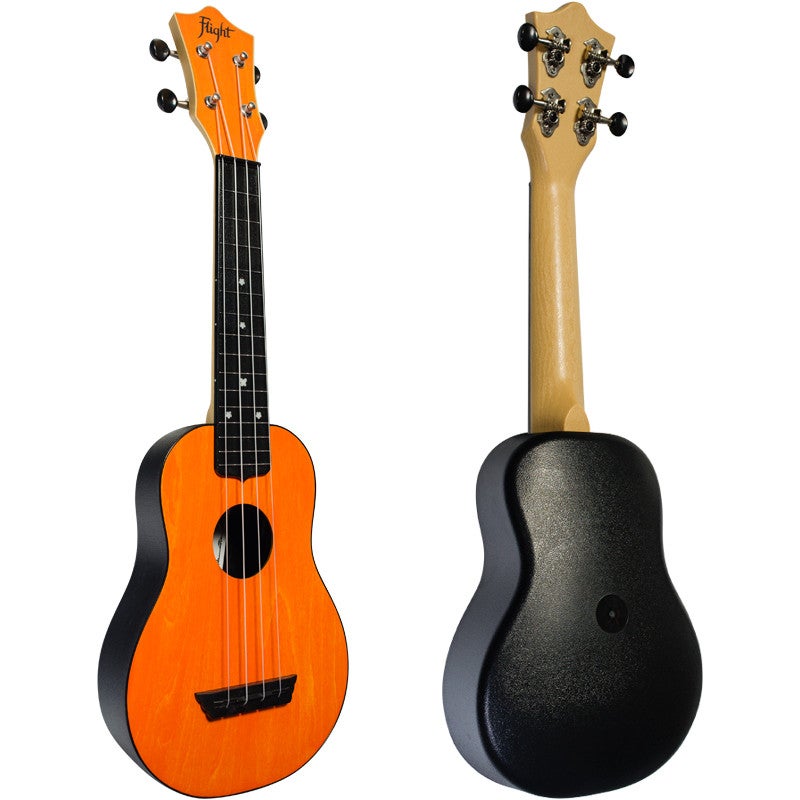 Flight Travel Series TUS35 Orange sopraan ukelele met gigbag