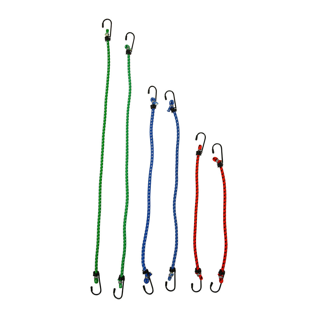Lot de 6 sandows D 6mm