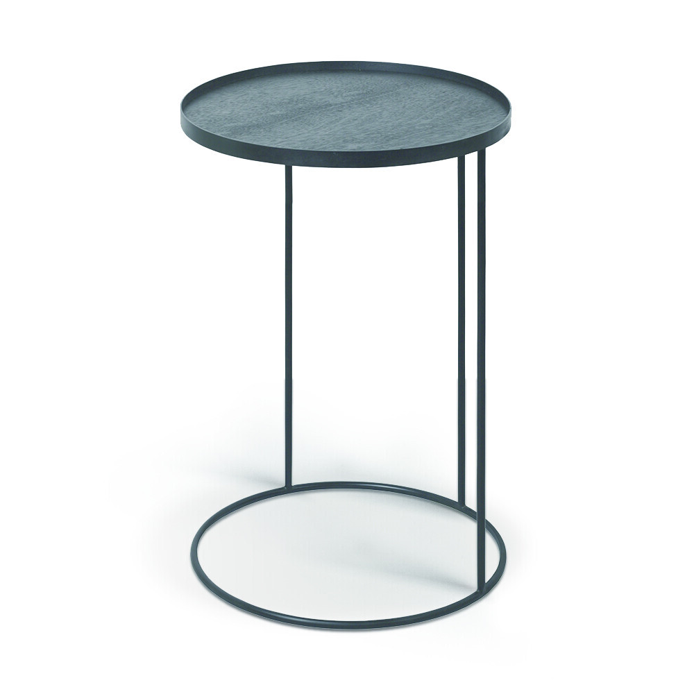 Ethnicraft - Round tray side table