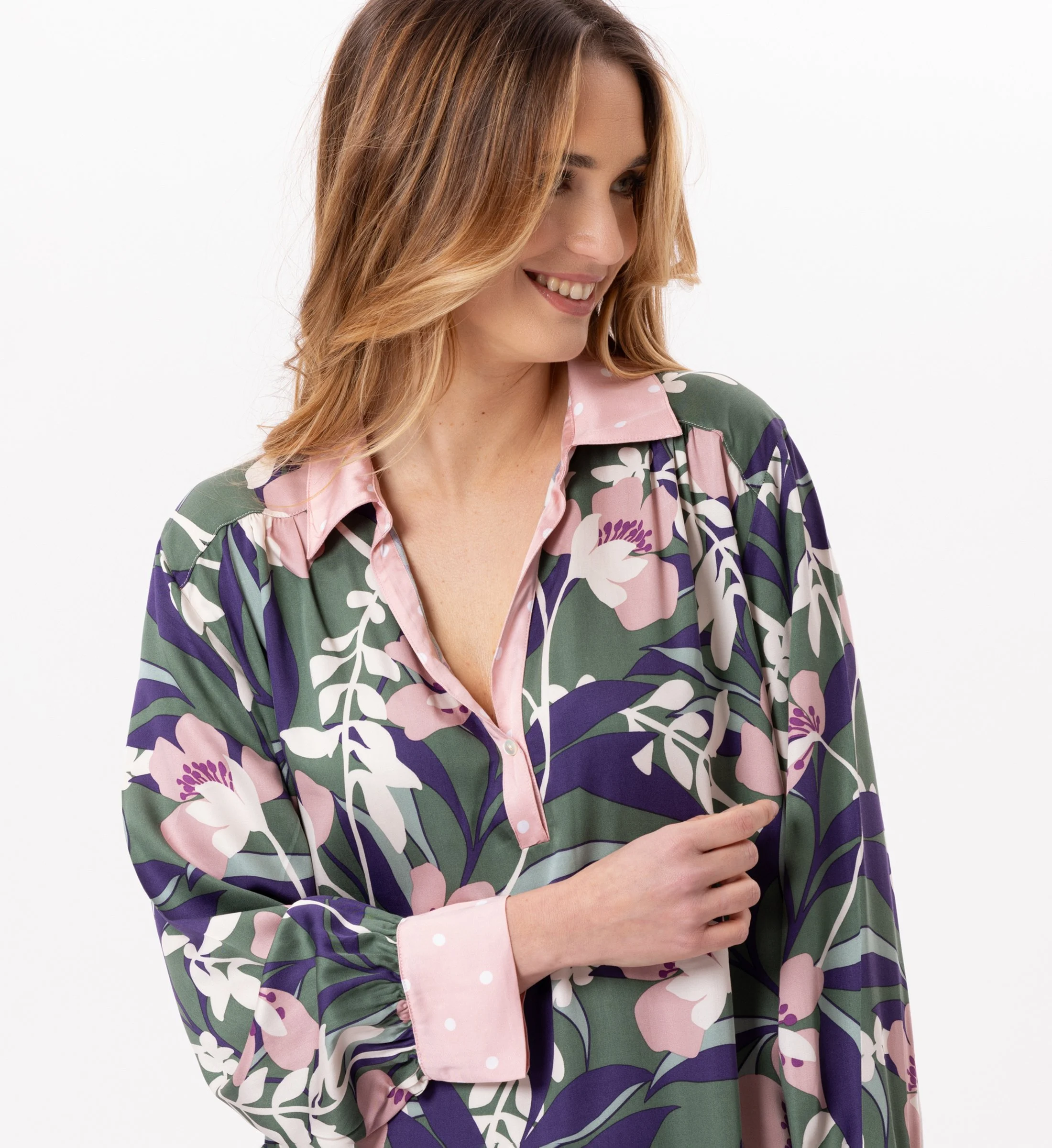 GIOIA 805 - Liquette en viscose | Multicolore