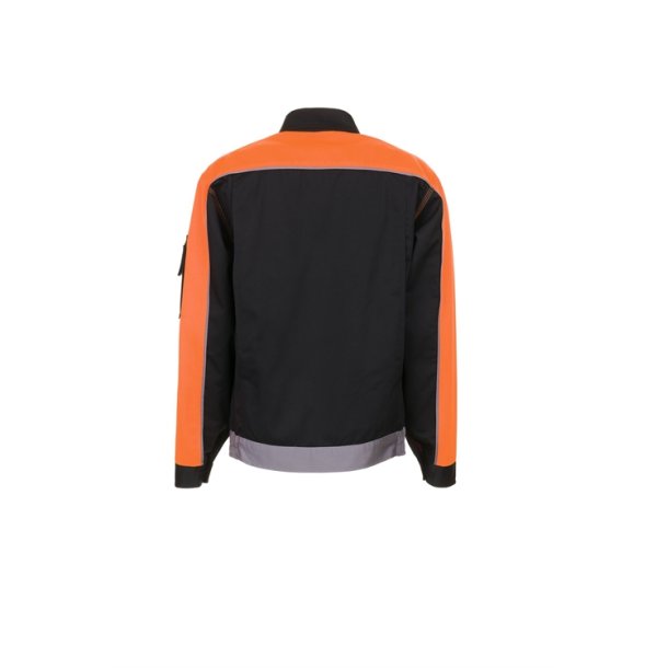 Visline V1 Arbejdsjakke sort / orange / zink
