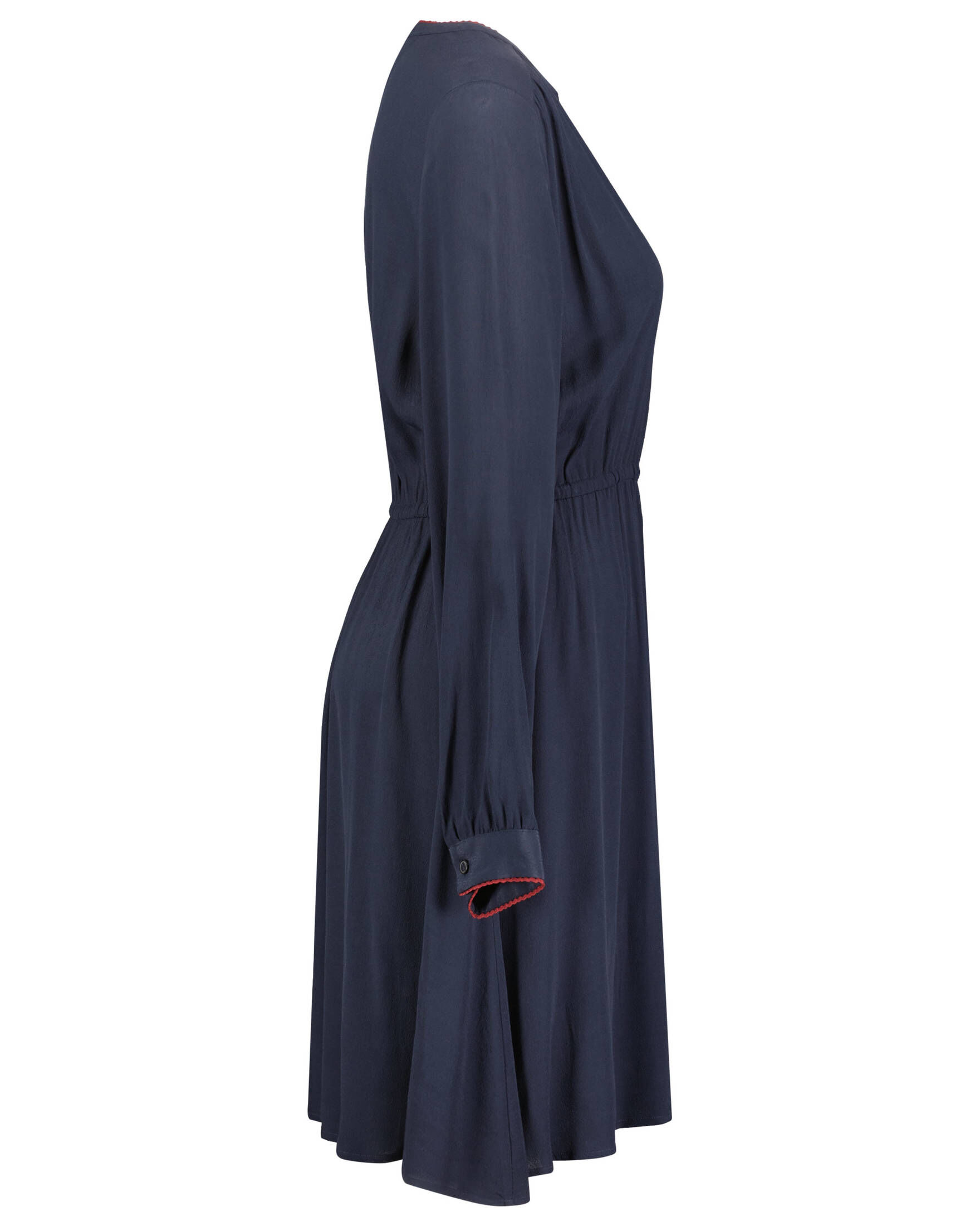 Tommy Hilfiger| Damen Kleid VIS CREPE SOLID RAGLAN