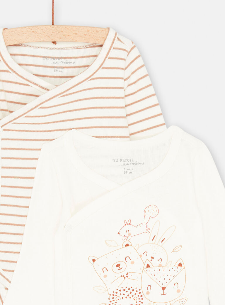Lot de deux body mixte