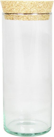 Bela Arte vaas transparant D 8,5 H 20 cm