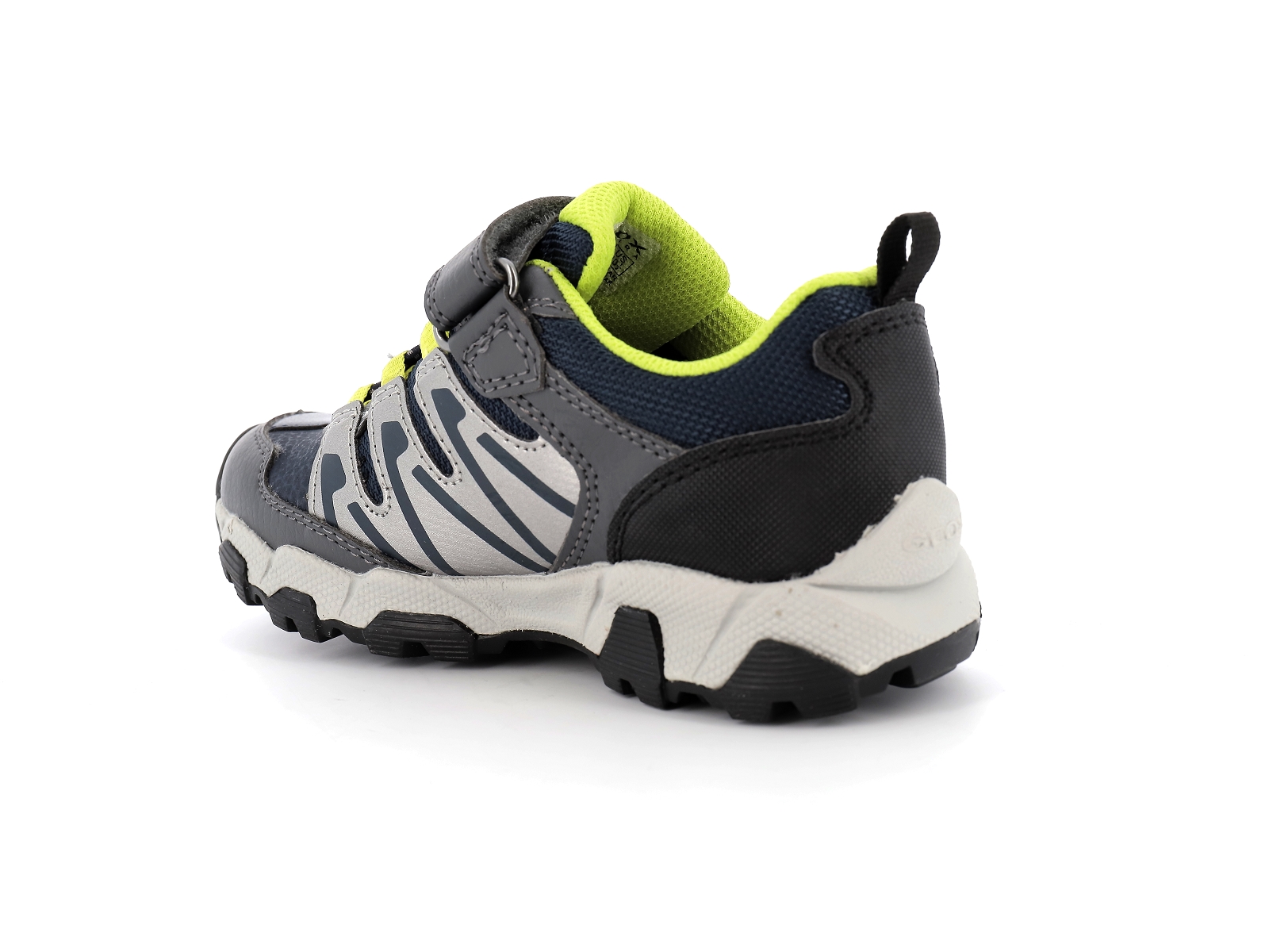 Geox-J MAGNETAR BOY-J16ACB Synthétique Gris-Vert