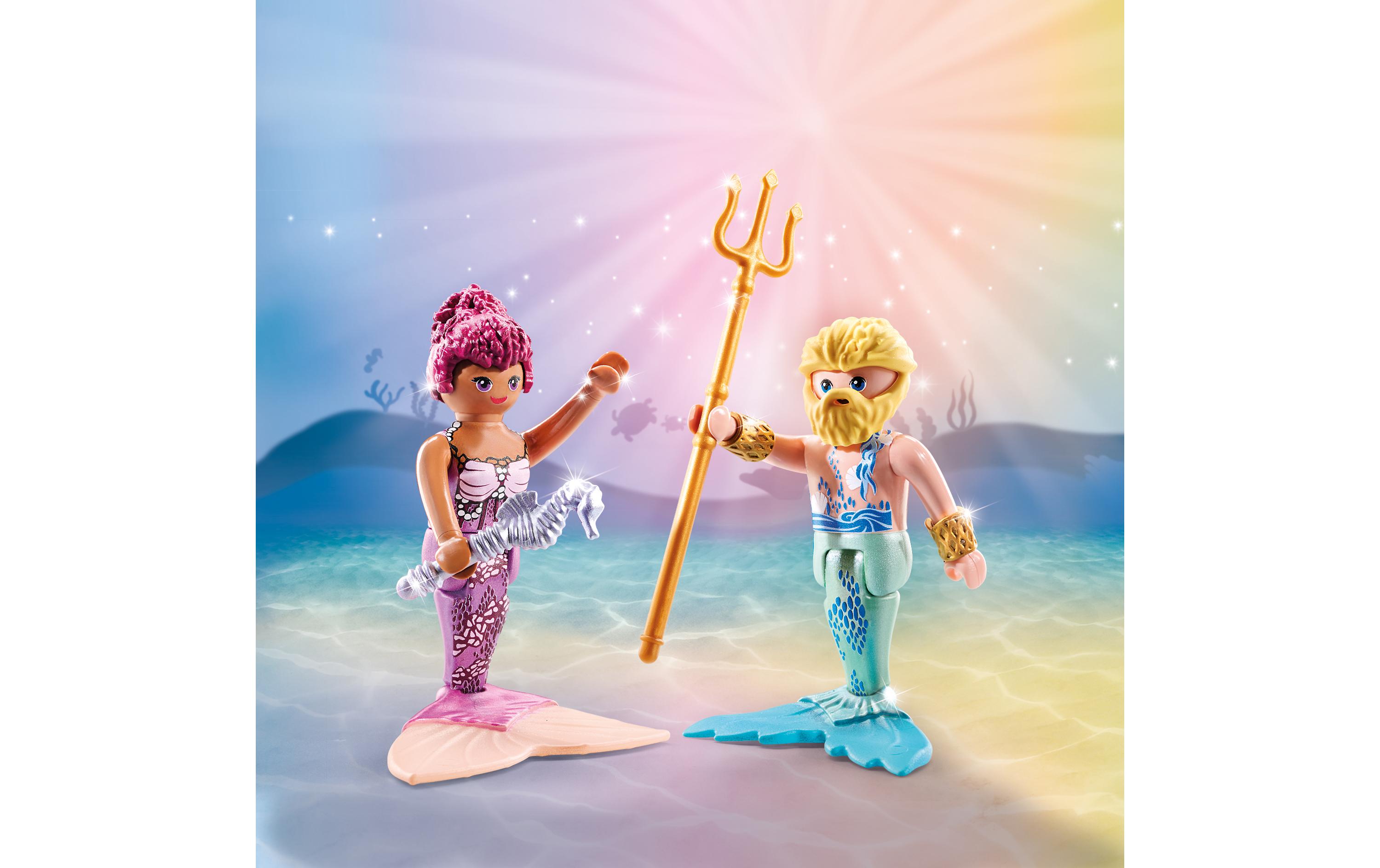 Duo Pack Meerjungfrau und Meermann 71799Spielfiguren-Set