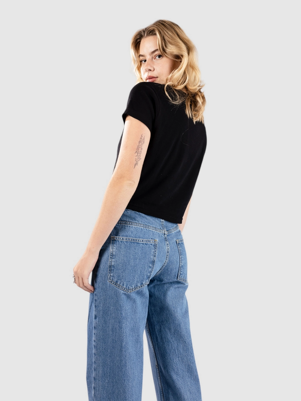 Misfit Shapes Wilbur Rib T-Shirt black