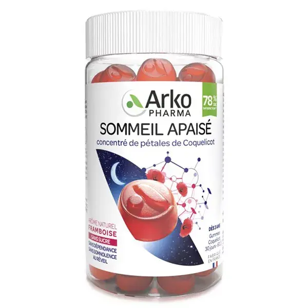 Arkopharma Phyto Gummies Soothing Sleep Poppy 60 Gummies