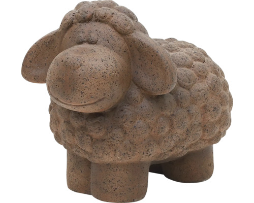 Decoratief beeldje Lafiora schaap 52,5 cm bruin