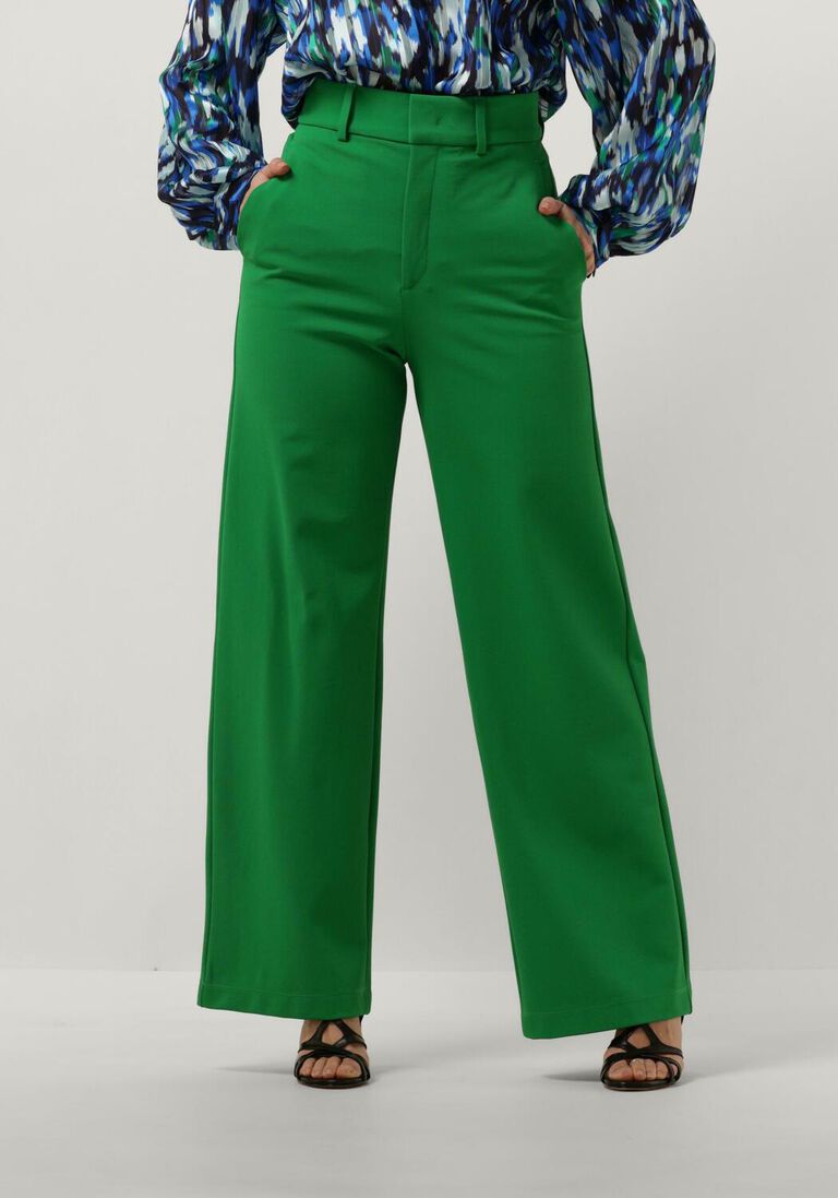 VANILIA groene vanilia pantalon tailored twill