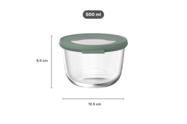 Cirqula glazen vershouddoos 500 ml - Nordic sage