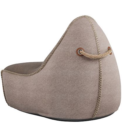 SACKit S?kkestol - Canvas Lounge Chair - 96x80x70 cm - Brun/Sand