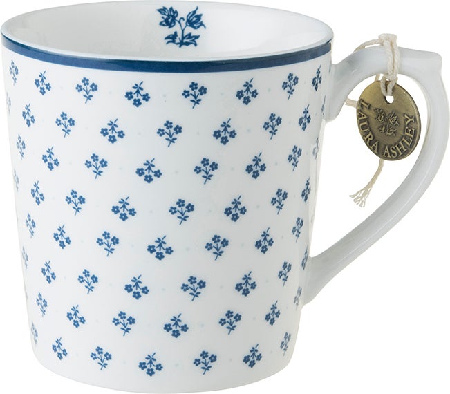 Laura Ashley mok Fleur blauw 0,35 L