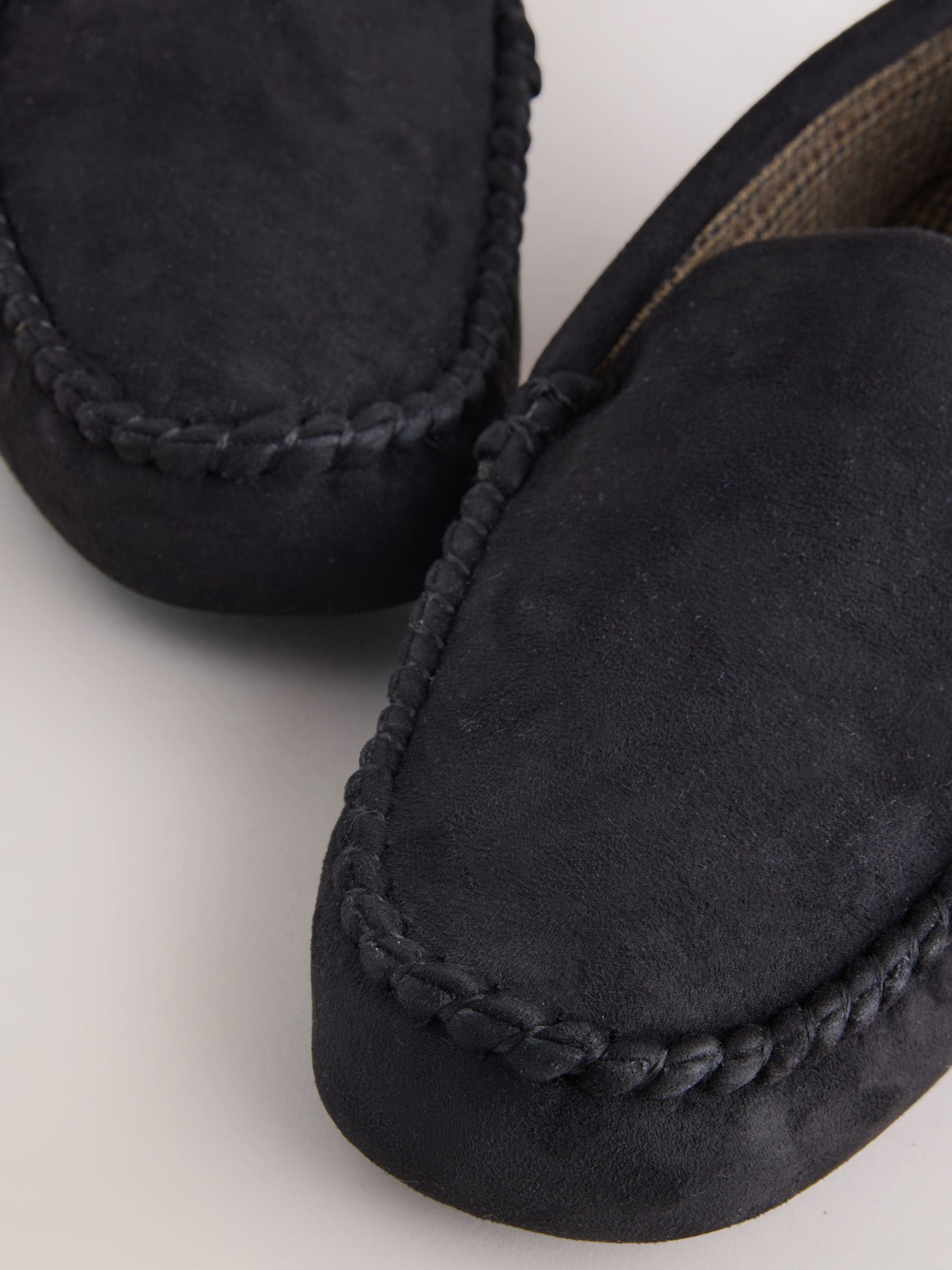 Zwart - Moccasinpantoffels