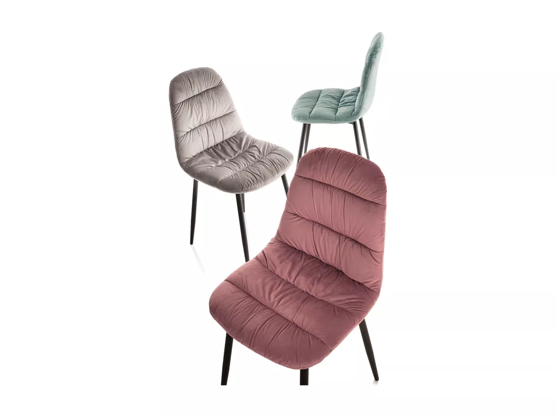 Set de 4 Chaises MARTA aquamarine