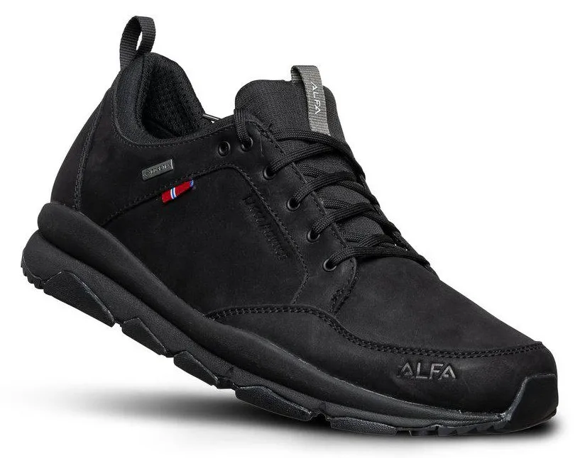 Alfa Women's Laggo Leather Advance GORE-TEX Black