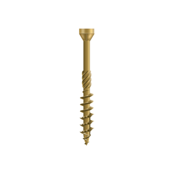 Dynaplus xtreme Vlonderschroef platkop AR-Bronze Coating TX-25 5.0x50 150 stuks