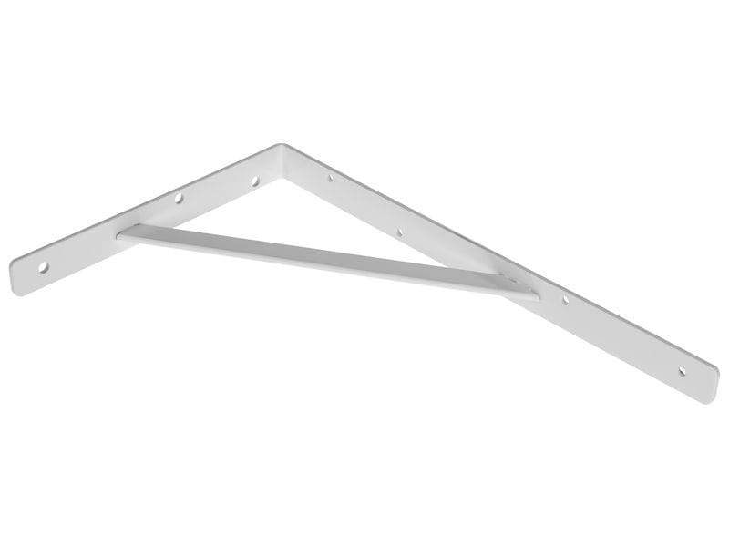 STRUCT Stegkonsole 30 x 20 cm Weiss Träger für Wandregale