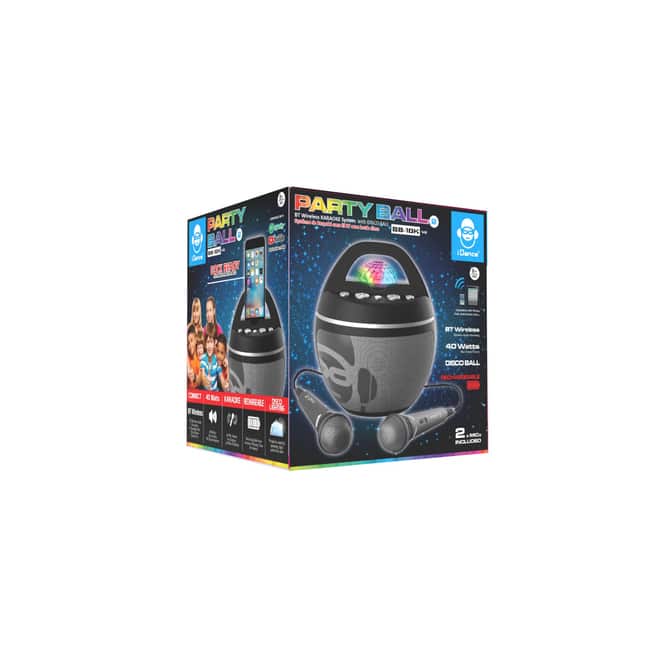 Bluetooth Lautsprecher - Partyball - schwarz