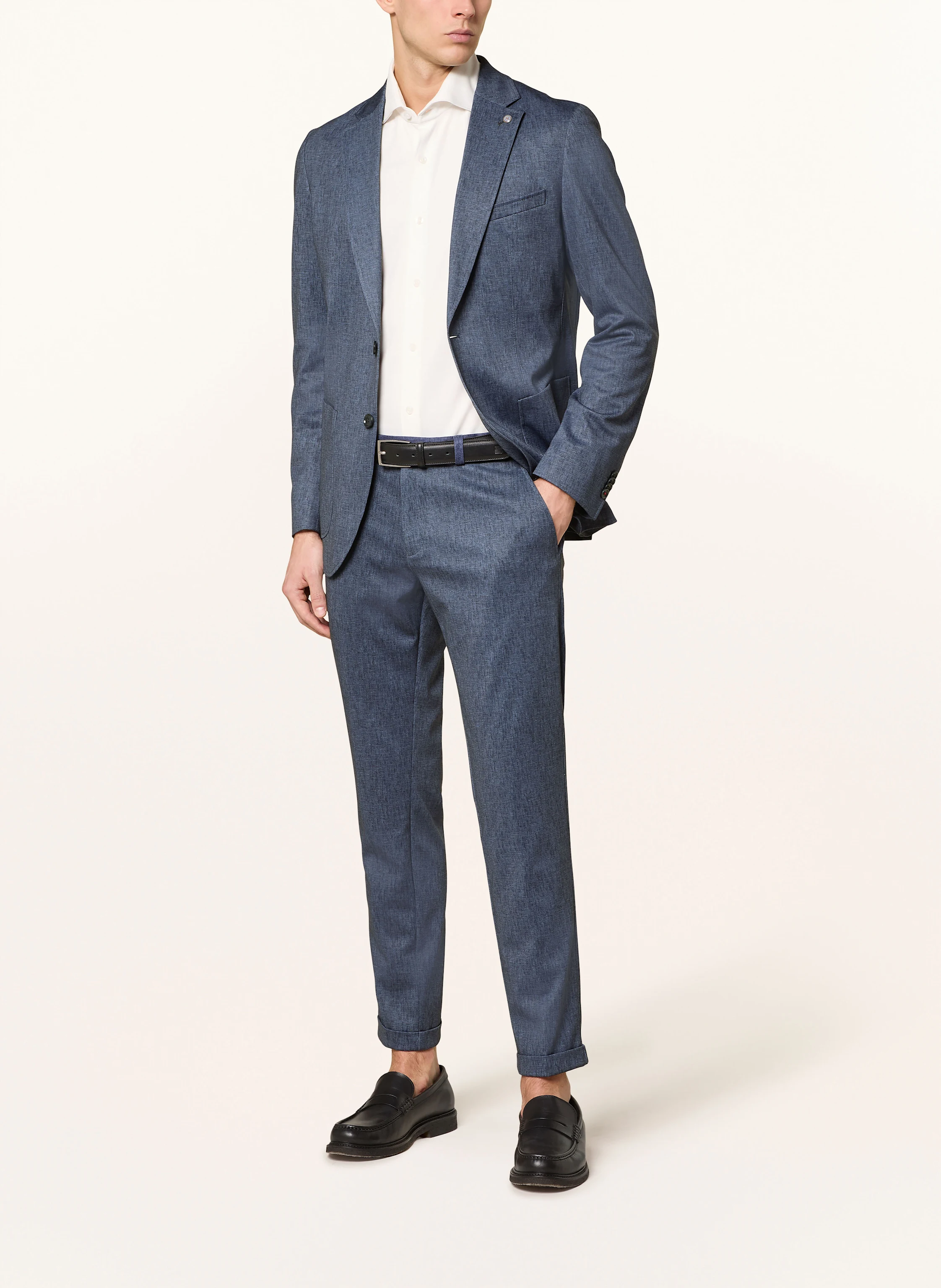 CG - CLUB of GENTS Anzughose CG CLOW Slim Fit aus Jersey