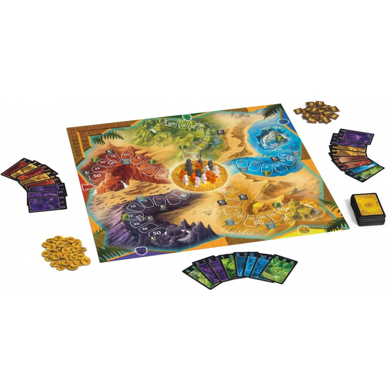 Lost Cities : le jeu de plateau