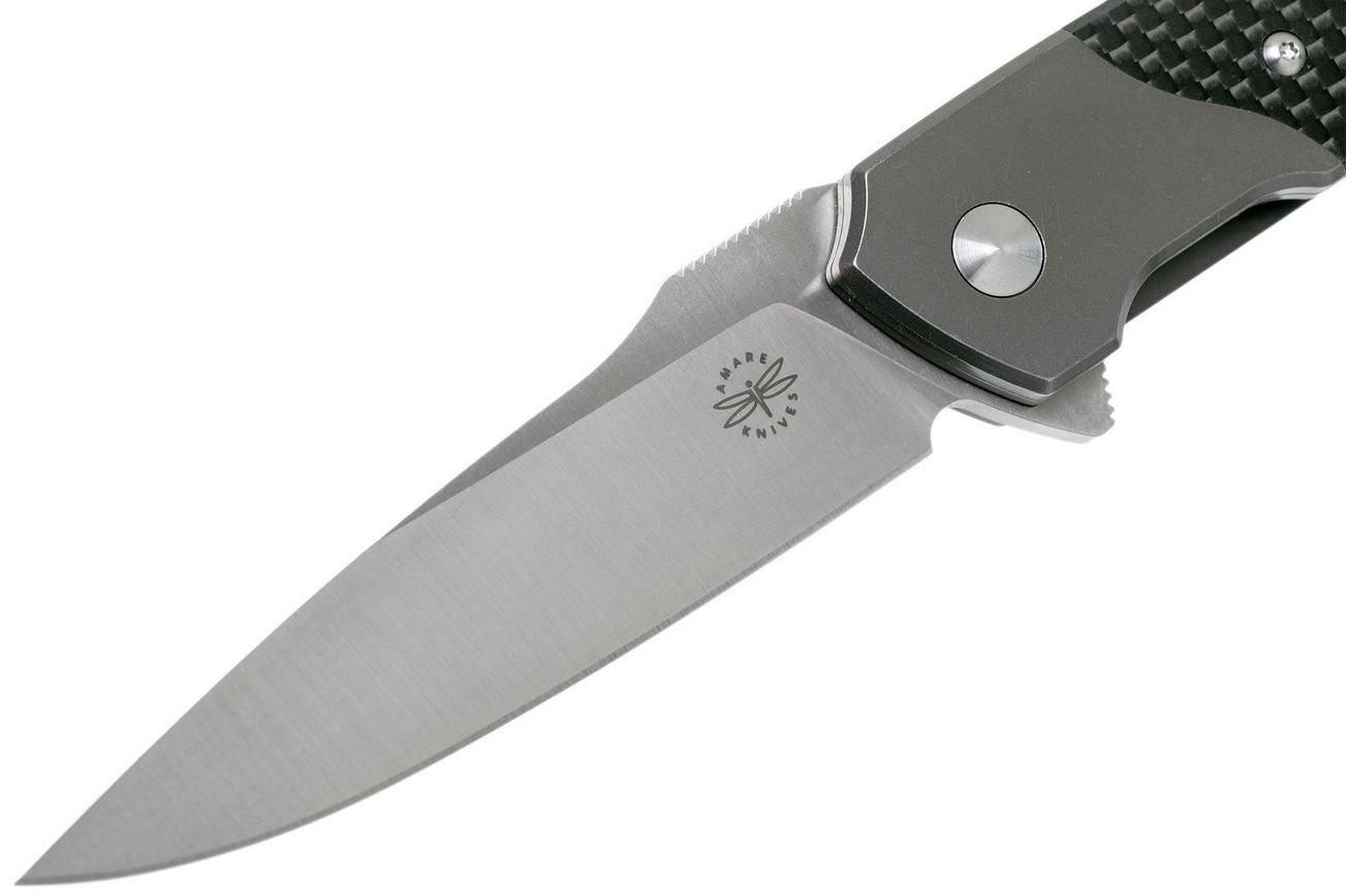 Amare Knives Pocket Peak grey, zakmes