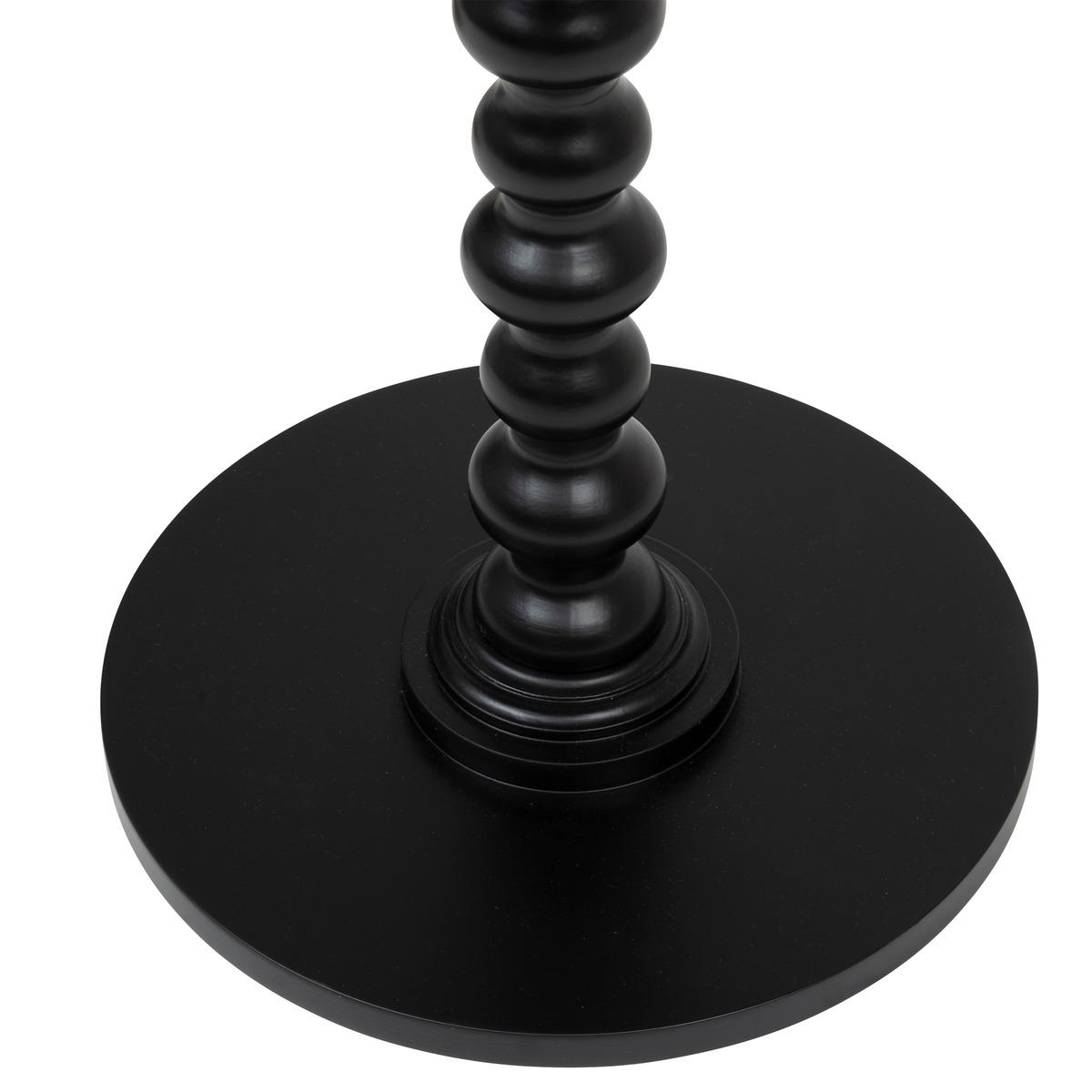 TABLE CAFE ALIX NOIR D.38CM