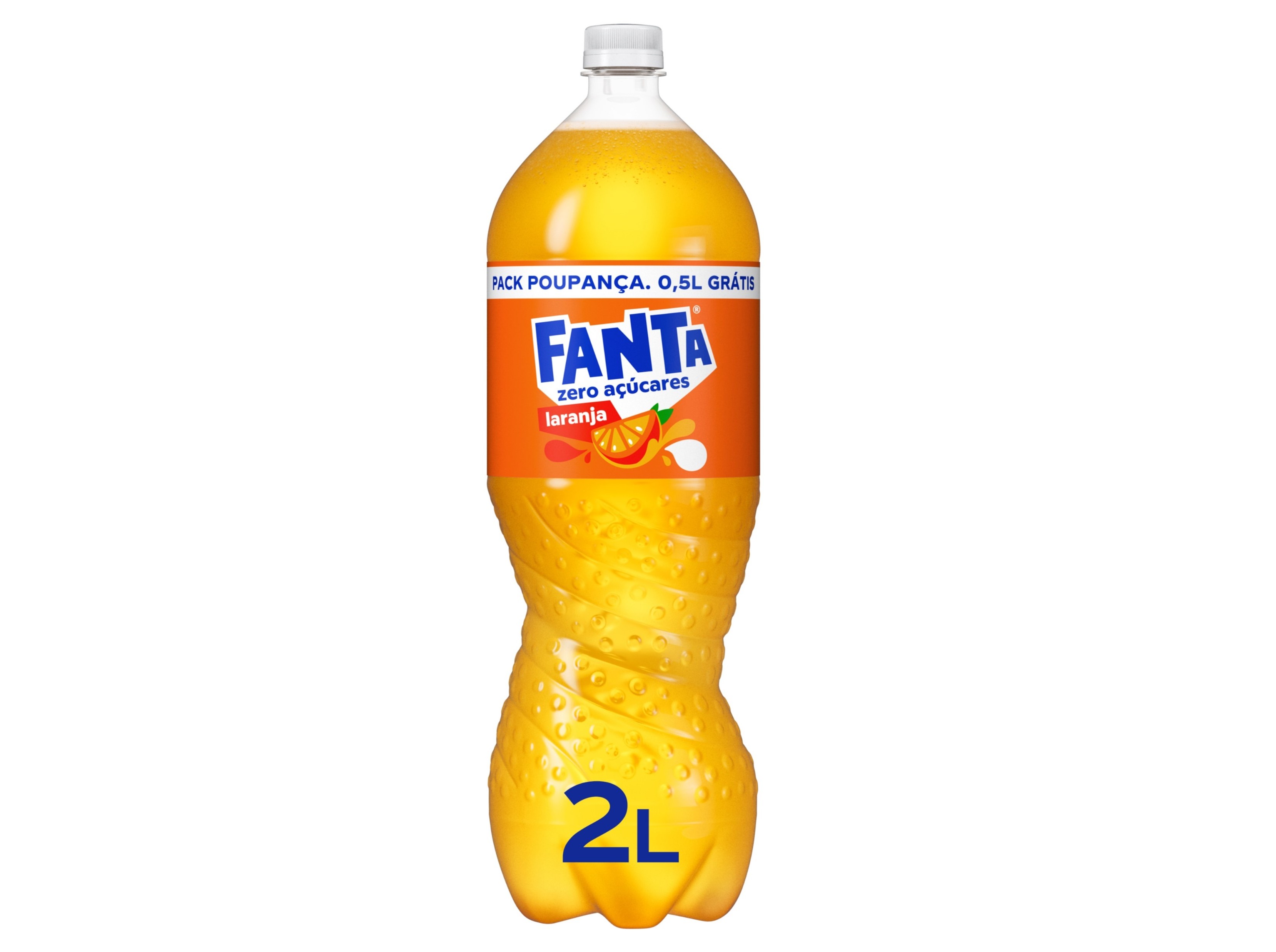 REFRIGERANTE C/ GÁS FANTA ZERO LARANJA 1.5L 0.5L GRÁTIS