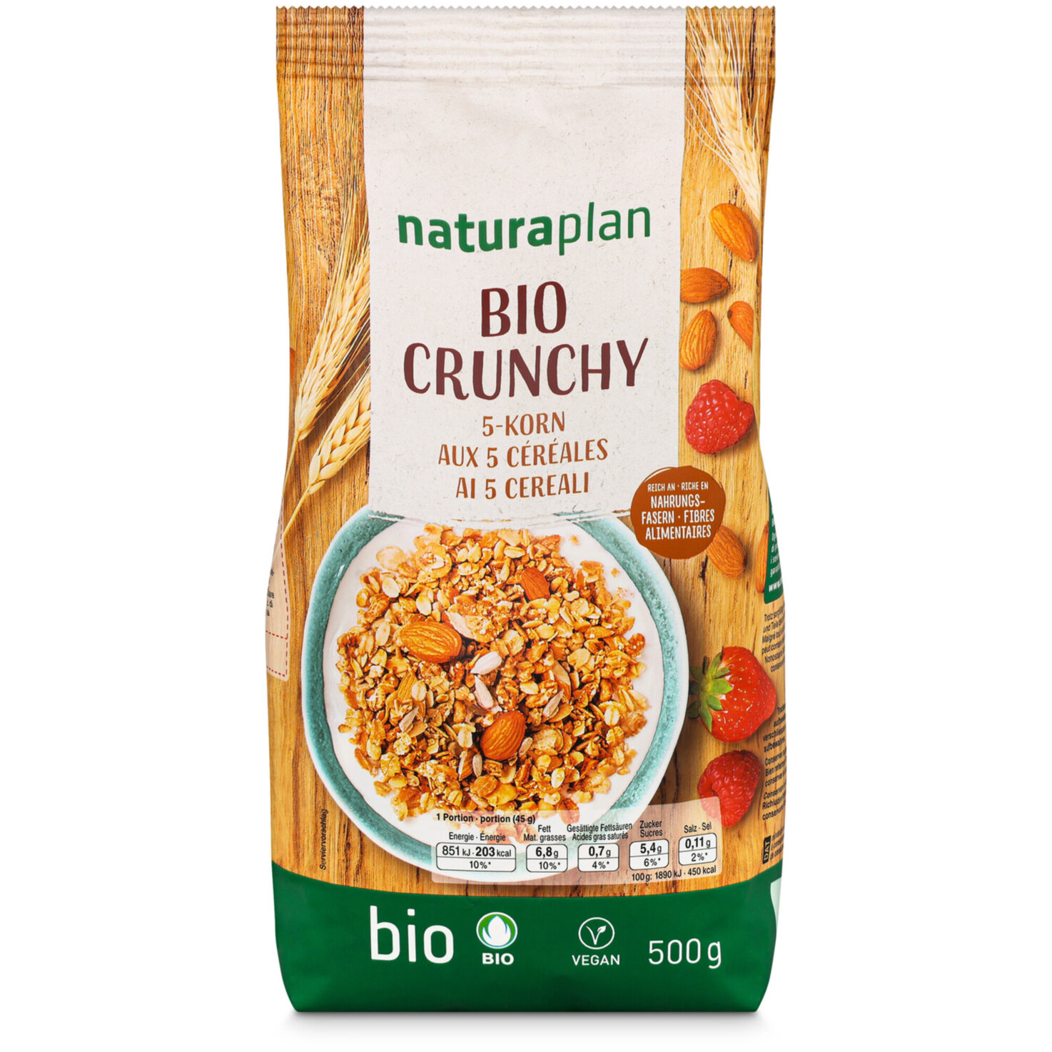 Naturaplan Bio Knuspermüesli 5-Korn
