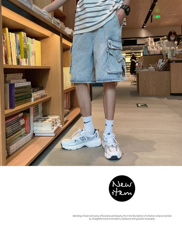 Antaeus - Cargo Denim Shorts