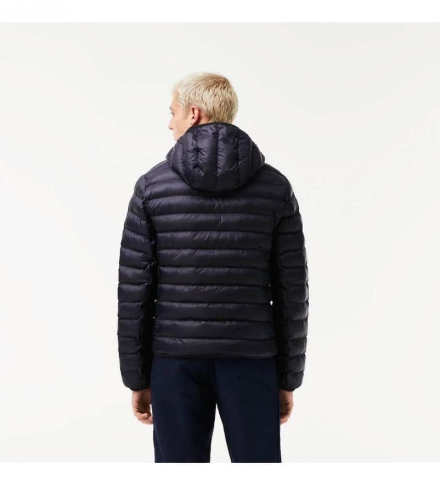 Jaqueta Lacoste Basic Acolchoada Azul Marinho
