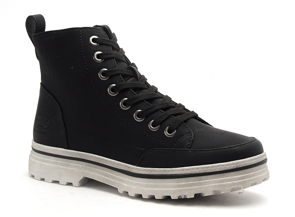 Dockers boots bottine plates femme 49vr906 noir