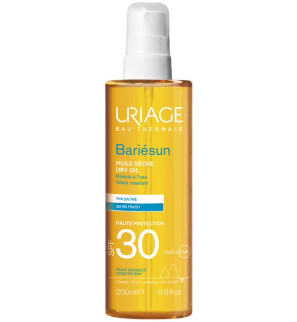 Uriage Sun droge olie SPF30 (200 ml)