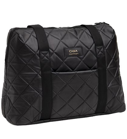 CAMA Copenhagen Pusletaske - Vega - Sort L?der