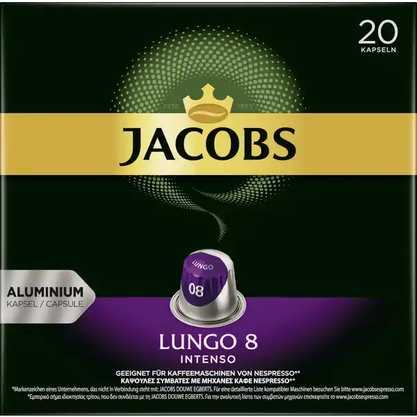 Kapseln Lungo 8 Intenso