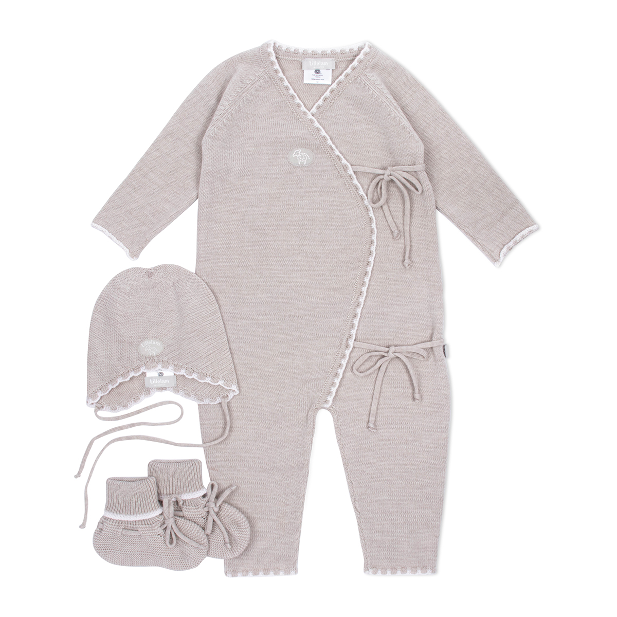 Hentesett baby | 100 % ekstra fin merinoull