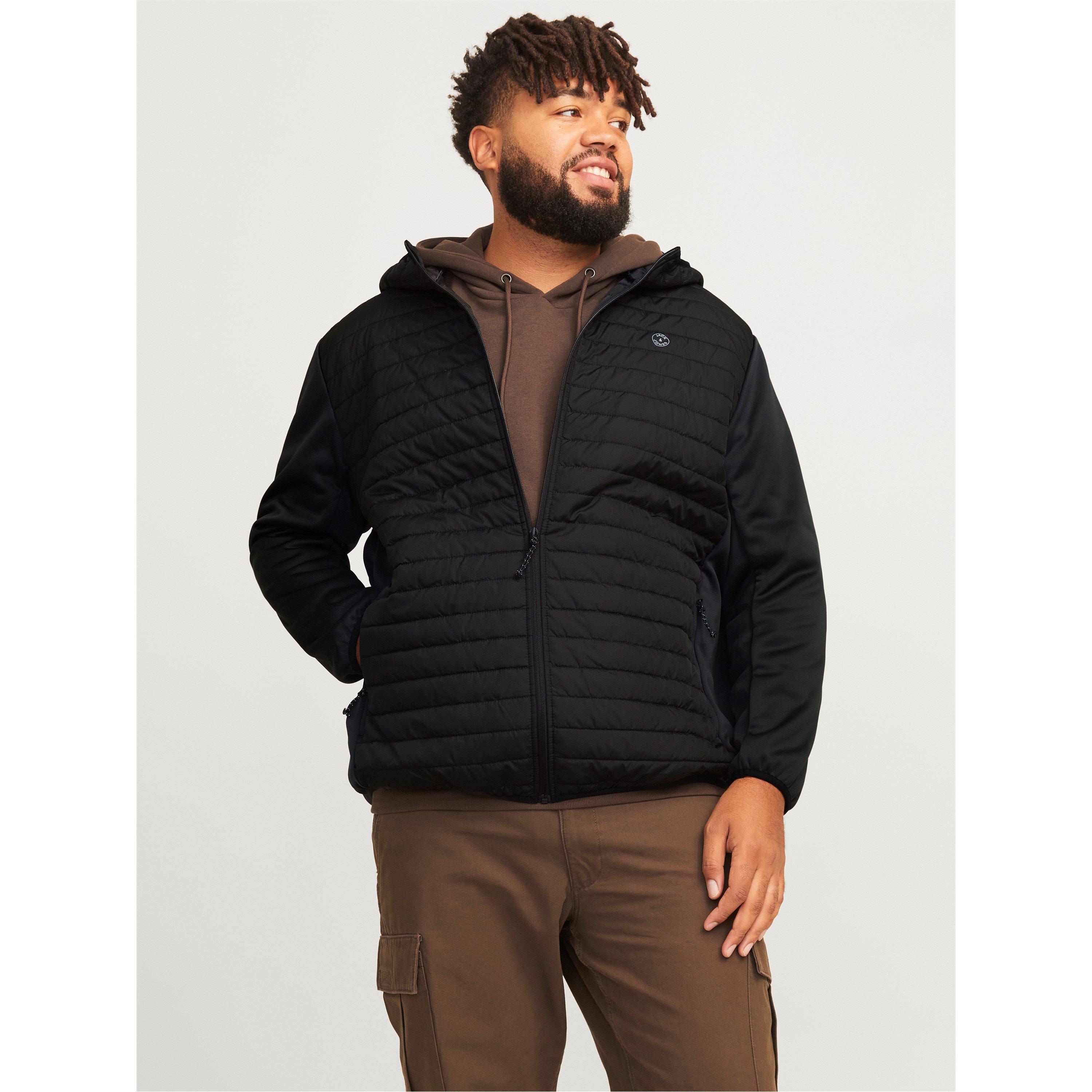 Jack and Jones Jack Multi Quilted Jacket Mens Plus Size