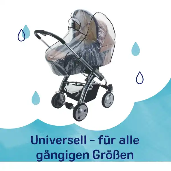 Regenschutz für Kinderwagen