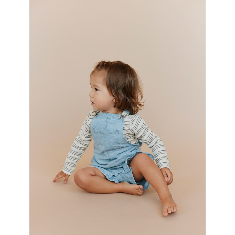 Køb Sofie Schnoor Blue Denim Stripe Dereksb Smækbukser