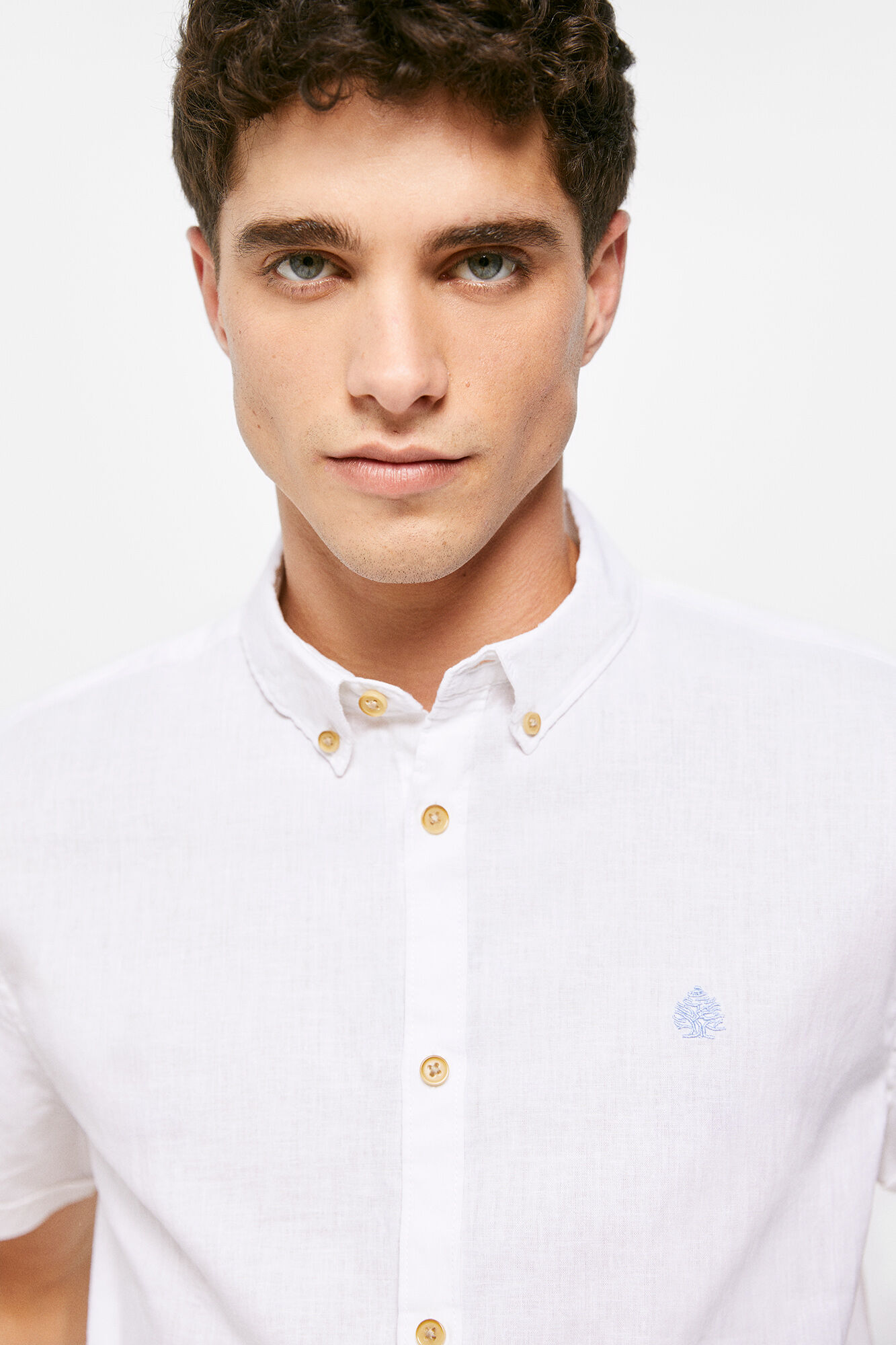 Camisa de linho - branca