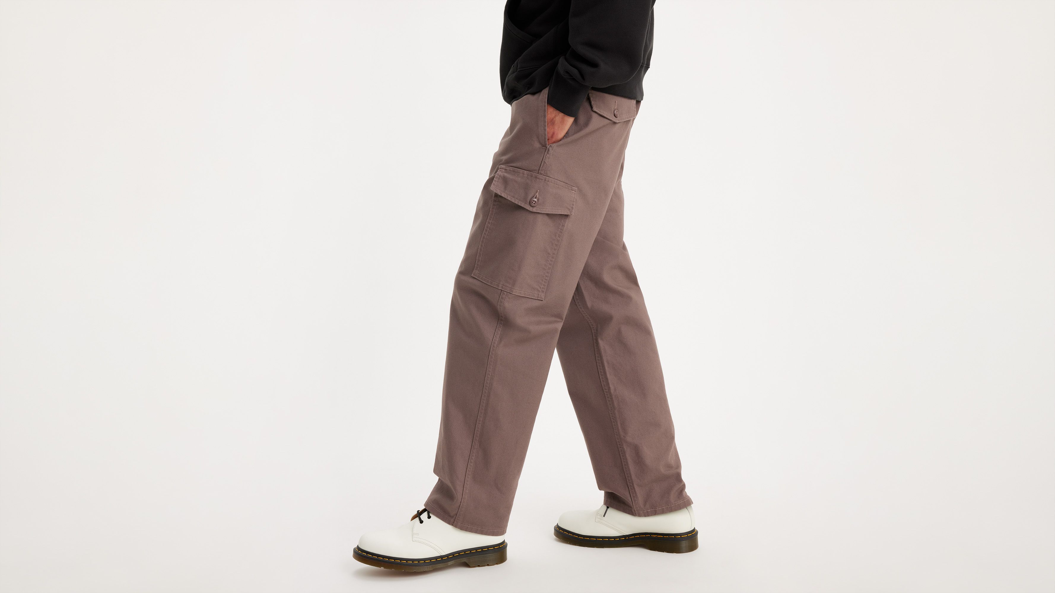 Levi's® Skateboarding pantalon utilitaire - Peppercorn - Blanc