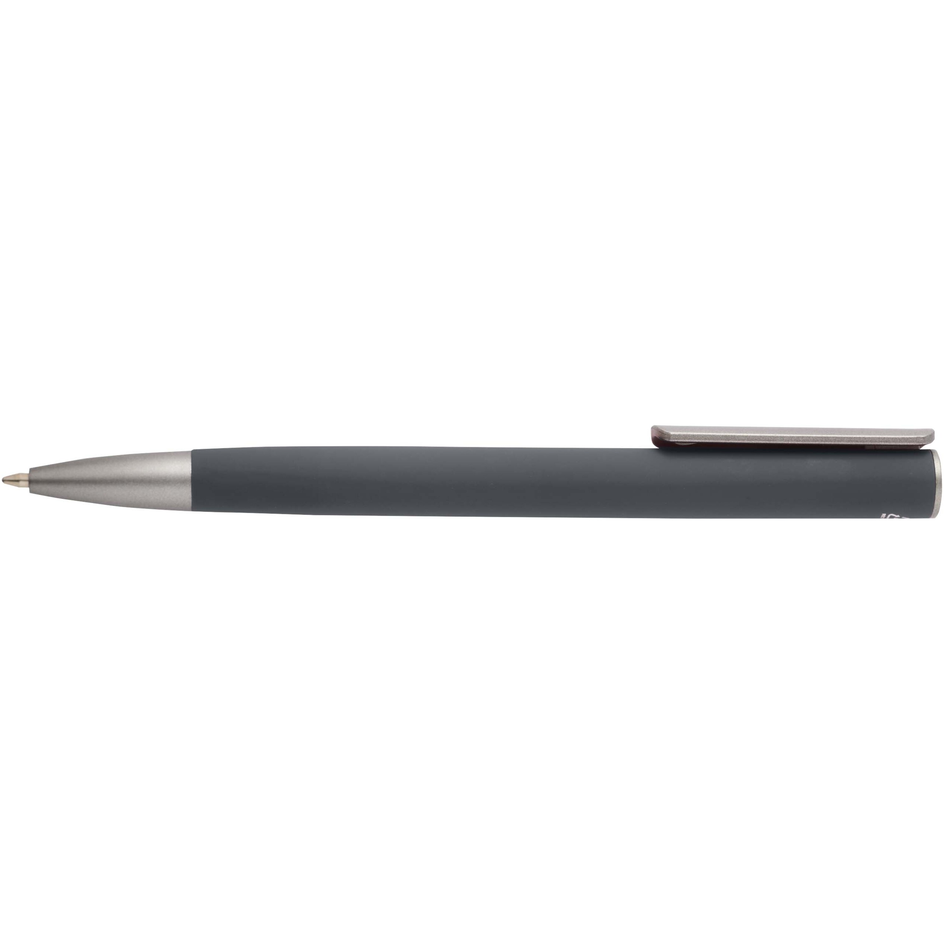 PF Concept 107971 - Stylo bille Ziguur en aluminium recyclé (encre bleue)
