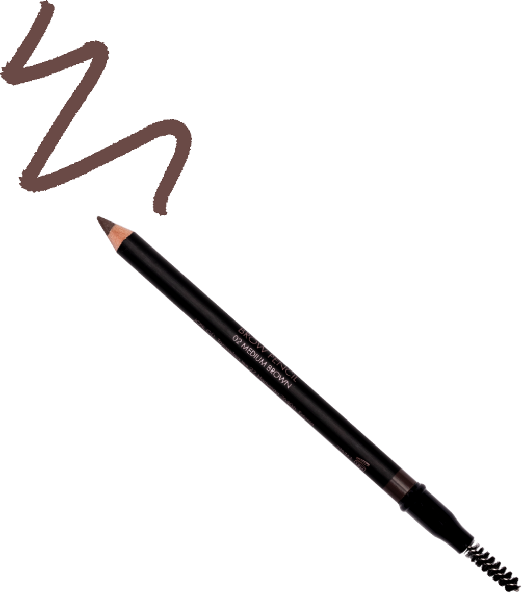 JOIK Organic  Brow Pencil, 02 Medium Brown (1,10 g)