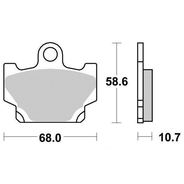 Sifam - Plaquettes de frein S1038N