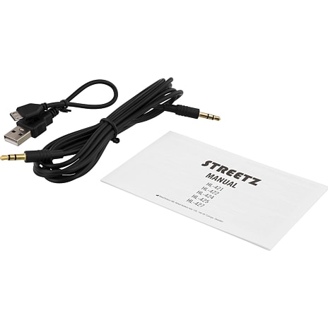 STREETZ BT200 trådløse on-ear høretelefoner - sort