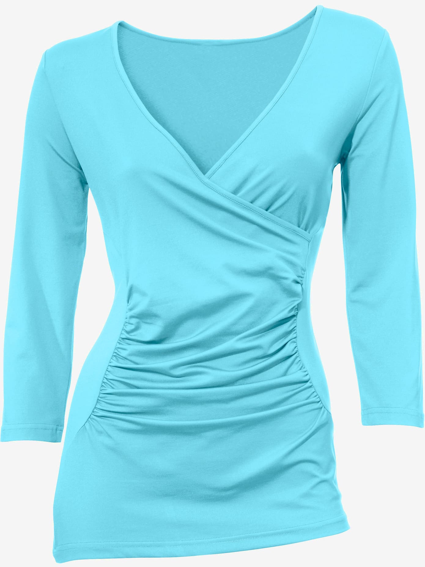 T-shirt cache-cœur effet cache-cœur tendance