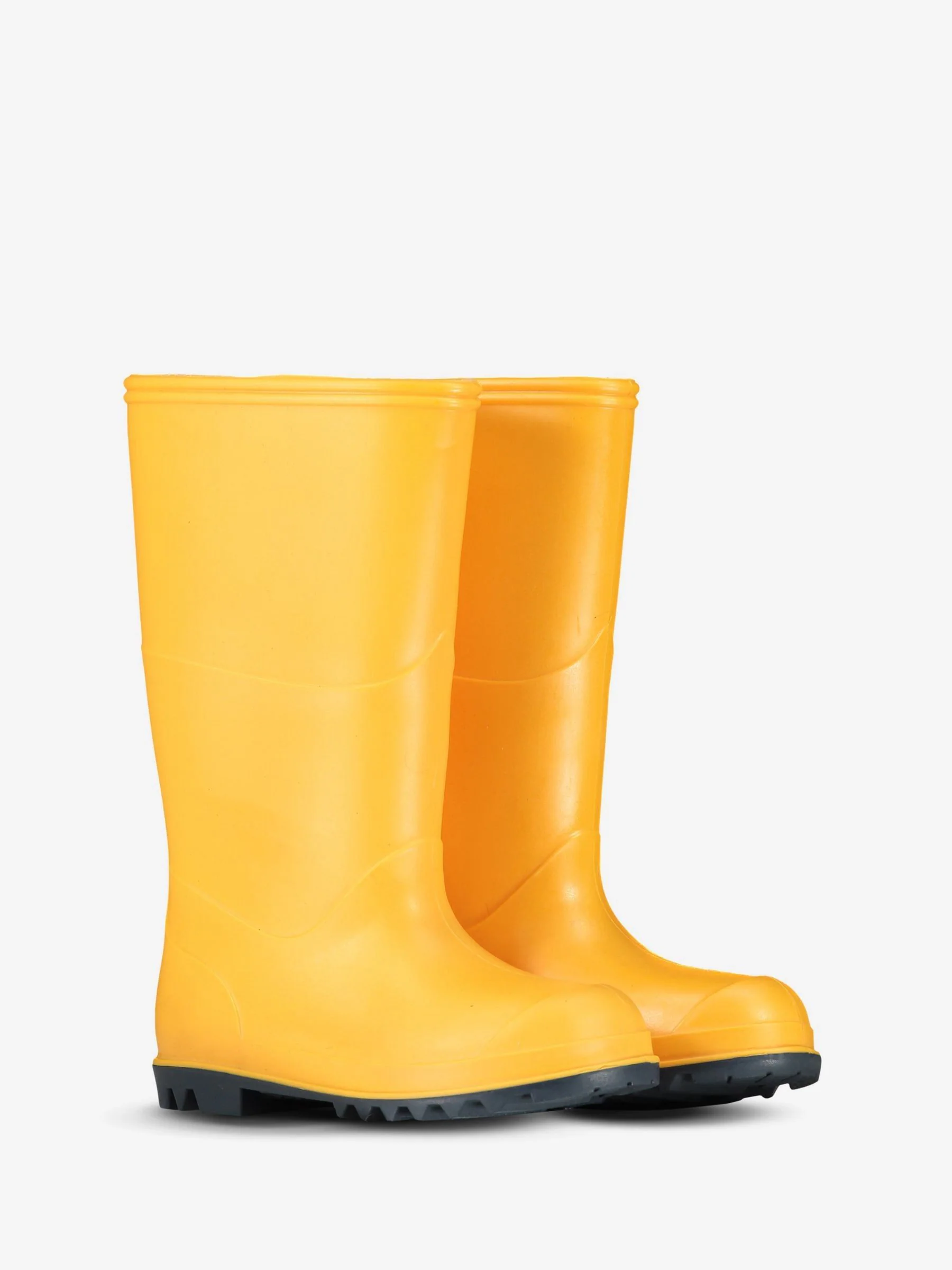 Geel - Muddy Puddles klassieke waterdichte regenlaarzen