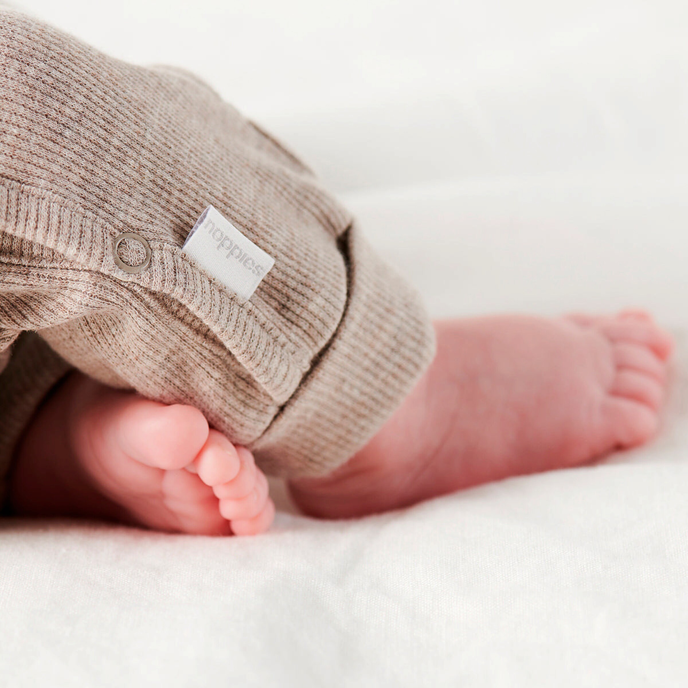 Noppies Baby Strampler Nevis Taupe Melange