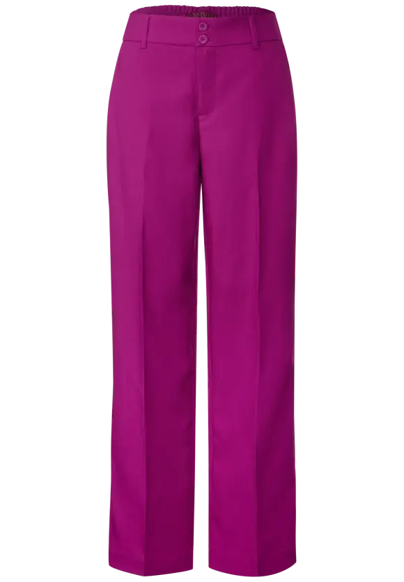 Casual Fit Hose - magenta pink